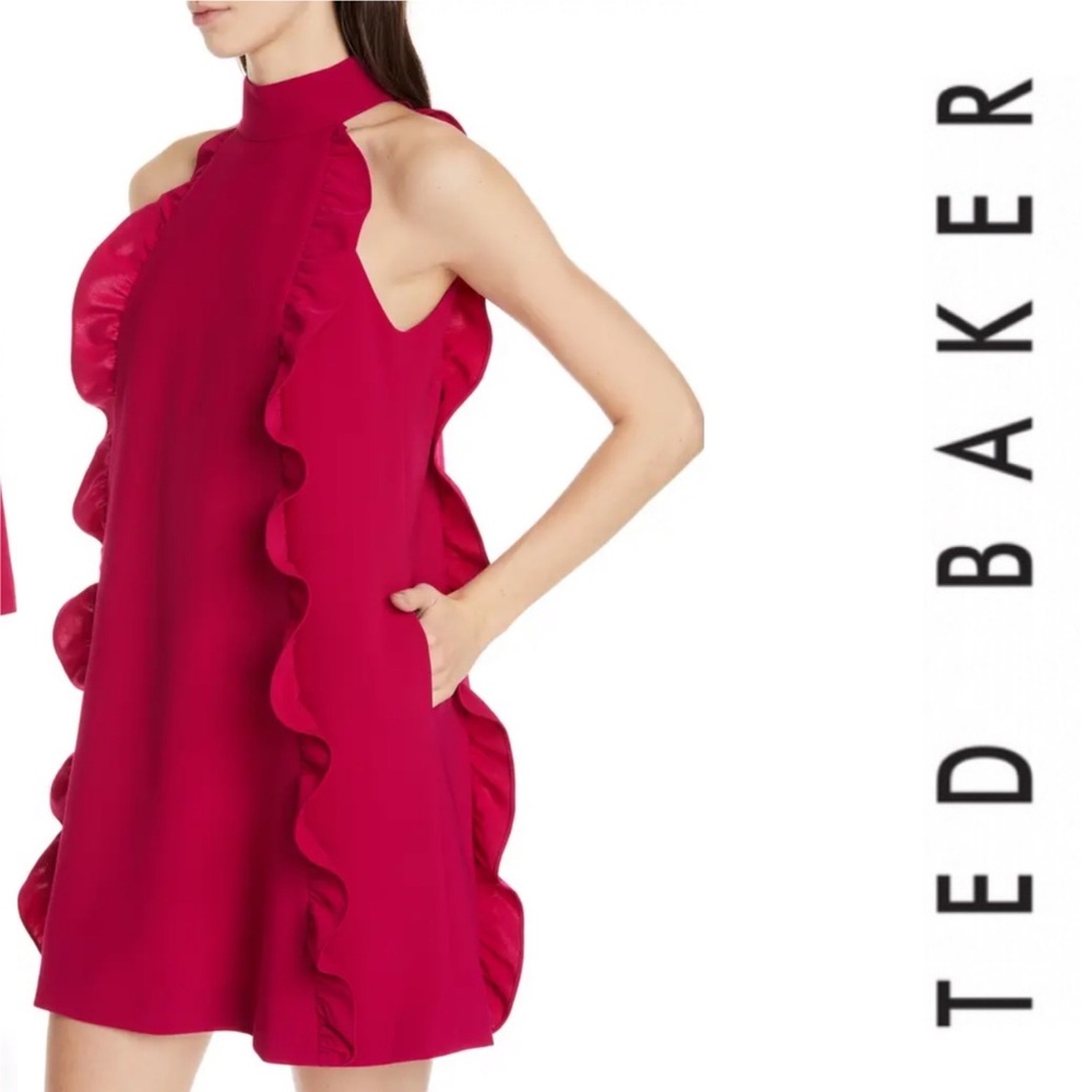 🎀NWT GORGEOUS BERRY TORRIYA TED BAKER DRESS🎀💖